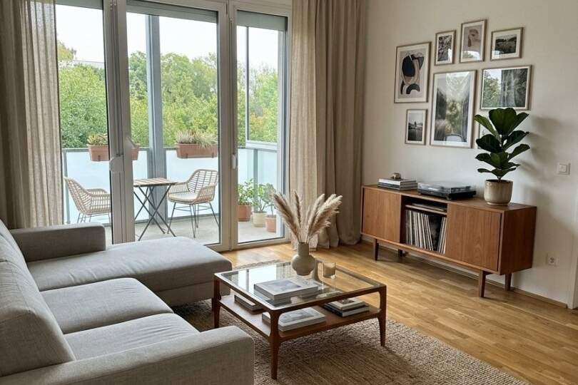 Sofort einziehen – helle 2-Zimmer-Wohnung mit großzügigem Balkon und Lift in Linz/Bindermichl!, Wohnung-miete, 730,30,€, 4020 Linz(Stadt)