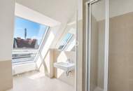 Über den Dächern Ottakrings: 2-Zimmer-Dachgeschoß-Maisonette mit Terrasse, Balkon & Klima