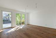 Erstbezug nach Errichtung | südseitige 2-Zimmerwohnung mit Balkon in ruhigen Innenhof | optionale Tiefgaragenplätze | Luftwärmepumpe