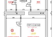 Perfekt aufgeteilte 3-Zimmer-Wohnung in der Springergasse,1020 Wien