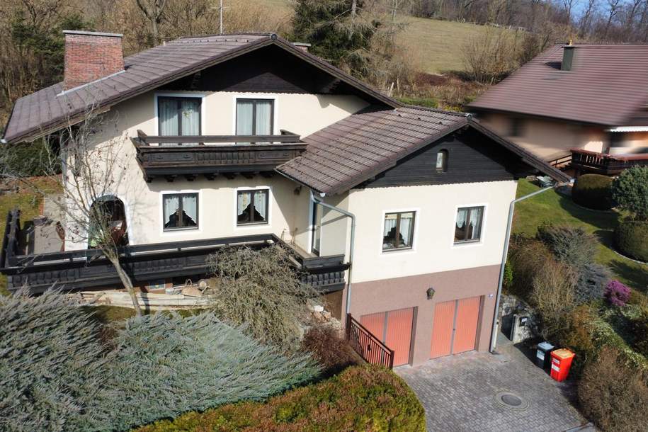 Einfamilienhaus am Sonnenberg – Hanglage mit Panoramablick &amp; Einliegerwohnung!, Haus-kauf, 349.000,€, 3150 Sankt Pölten(Land)