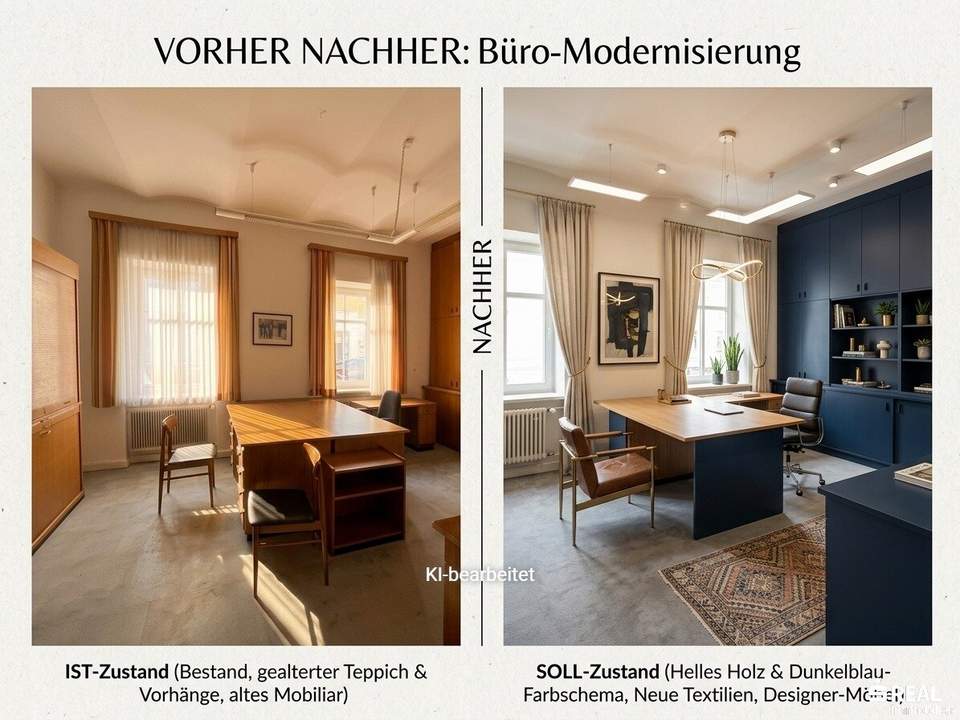 Vom Einzelbüro bis zum Coworking-Space! Büroflächen, die sich Ihrem Bedarf anpassen - flexible Bürolösungen ab 50 m²