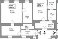 Sanierungsbedürftige Altbaueinheiten im HOFTRAKT mit GRÜNBLICK | 2x Balkon-Option (ges. ca. 17,6 m² baubewilligt) | Nähe Einsiedlerpark, U4, künftig U2