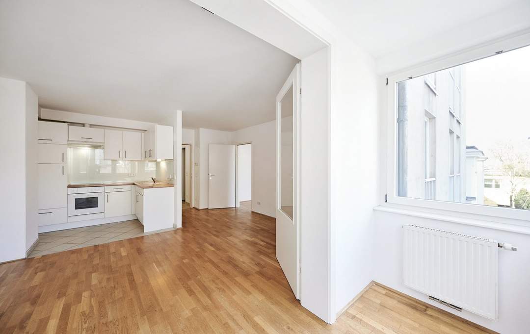 Unbefristet vermietet - 3,43% Rendite 2 Zimmer mit Veranda in der Tivoligasse