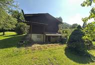 ***Natur pur: Charmante Gartenhütte mit Bachlauf auf 2000m² in ruhiger Alleinlage***