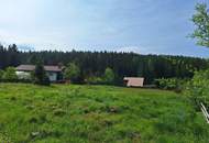 Schöner, ruhiger und großer Baugrund in Preitenegg - 1.100 m ü. A.
