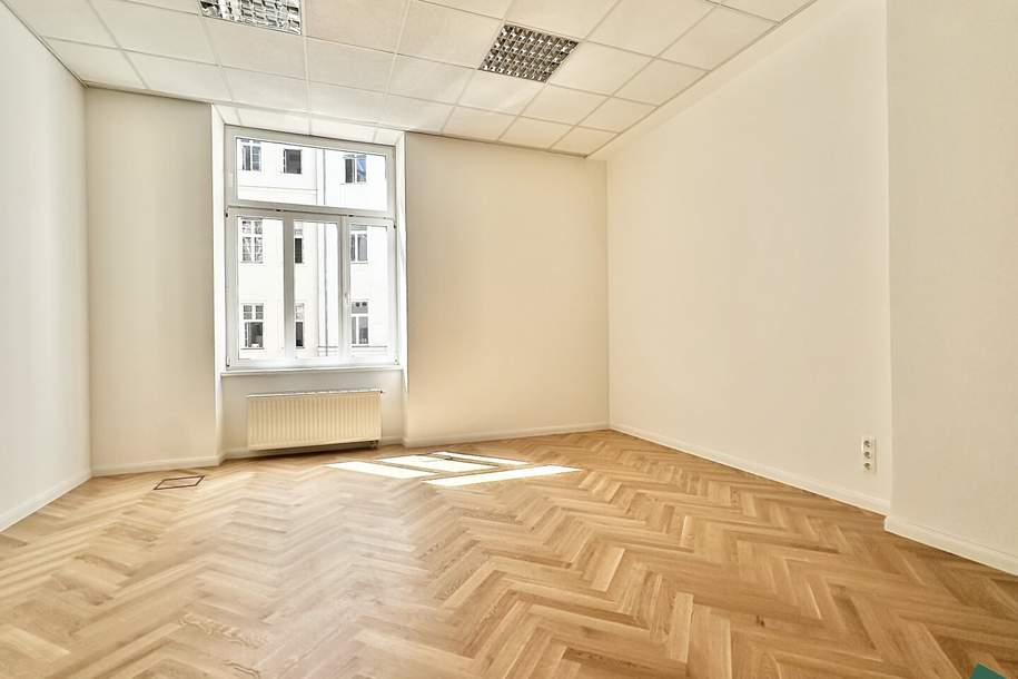Erstebezug nach Sanierung! Modernes Büro Nähe Schwarzenbergplatz!, Gewerbeobjekt-miete, 4.336,17,€, 1030 Wien 3., Landstraße