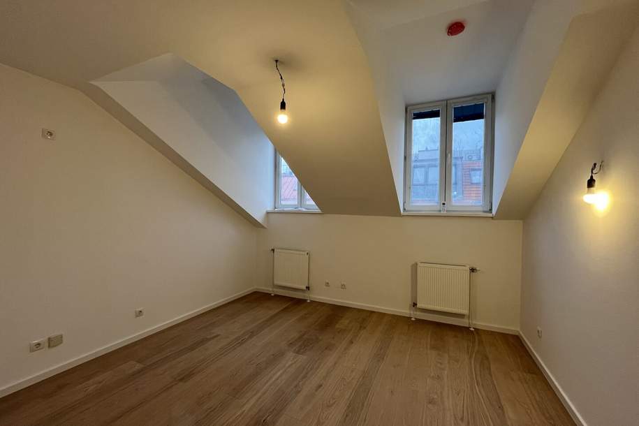 1030! Hübsche, generalsanierte 2-Zimmer Dachgeschoss Wohnung nahe U3!, Wohnung-kauf, 219.000,€, 1030 Wien 3., Landstraße