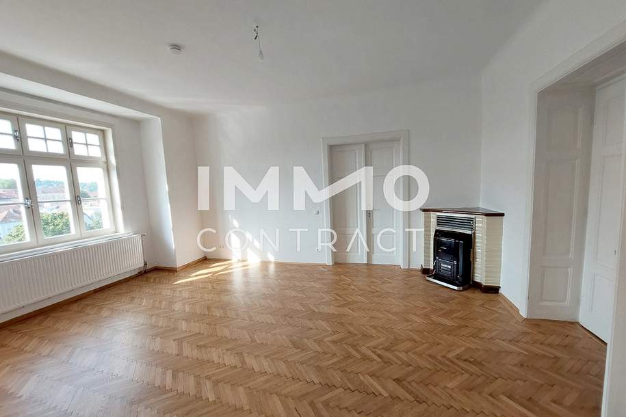 Traumhaft - Altbauflair - 5 Zimmer 166m² Wohnung mit kleiner Loggia in Steyr - nahe Zentrum, Wohnung-miete, 1.498,73,€, 4400 Steyr(Stadt)