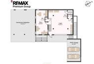 Penthouse mit großzügigen Terrassen, Garten, Jacuzzi und Gewerbefläche zur Eigennutzung/Vermietung in Oberalm