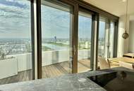 DANUBEFLATS - 45m2 Balkon inkl. Küche, Pool und Wellness Bereich - U1 vor der Türe! LUXUS LEBEN AM WASSER
