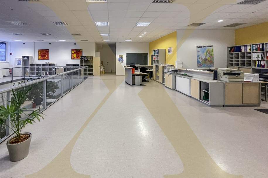 Vielseitige Gewerbeimmobilie mit großzügigen Büro- und Lagerflächen zu vermieten!, Gewerbeobjekt-miete, 6.075,00,€, 4020 Linz(Stadt)