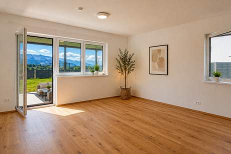 MODERNE 3-ZIMMER-GARTENWOHNUNG MIT 165 m² EIGENGARTEN IN UNMITTELBARER NÄHE ZUM FAAKER SEE, Wohnung-miete, 1.380,00,€, 9581 Villach Land