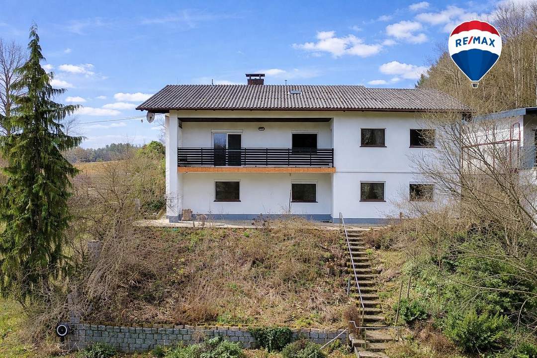 Naturlage direkt an der Feldaist – Einfamilienhaus in Wartberg!