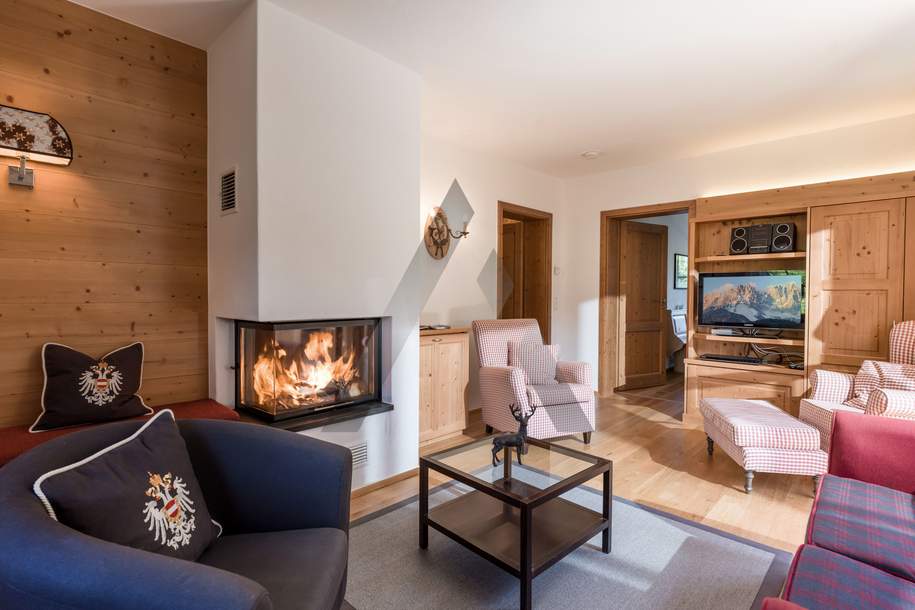 Charmante Ferienwohnung zur Kurzzeitvermietung nahe Fleckalmbahn mit Panoramablick, Wohnung-kauf, 849.000,€, 6370 Kitzbühel