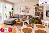 WOHNEN MIT STIL IN DÖBLING – EXKLUSIVE 2-ZIMMER-WOHNUNG MIT CA. 26 m² SONNENTERRASSE UND GRÜNBLICK/FITNESSRAUM