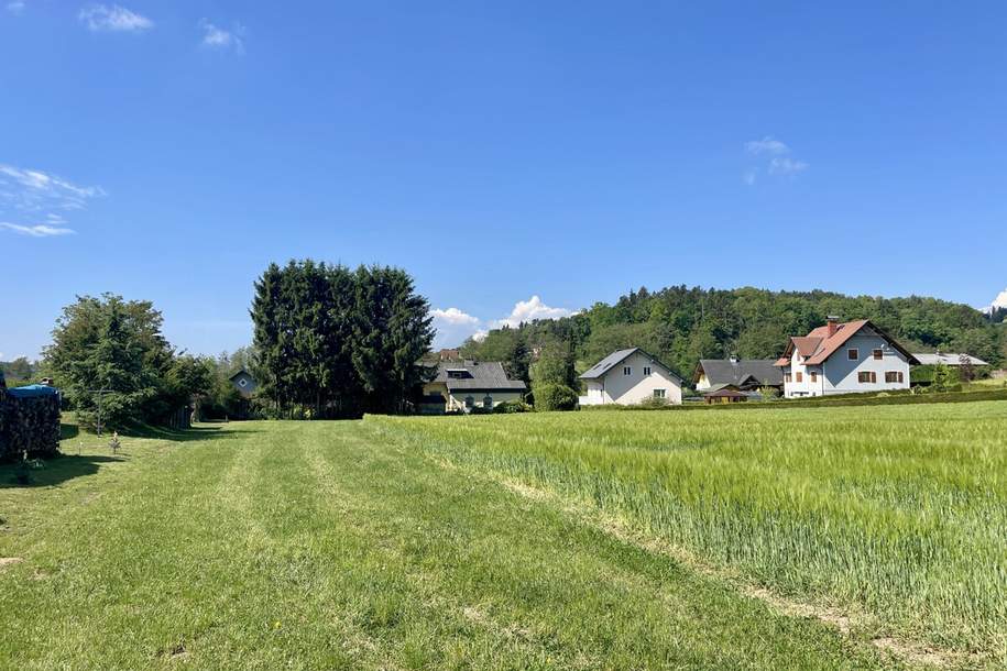 Sonnige Baugrundstücke in der Gemeinde Vasoldsberg - Widmung WR 0,2-0,4 865 m2 zuzügl. Weganteil, Grund und Boden-kauf, 145.000,€, 8076 Graz-Umgebung