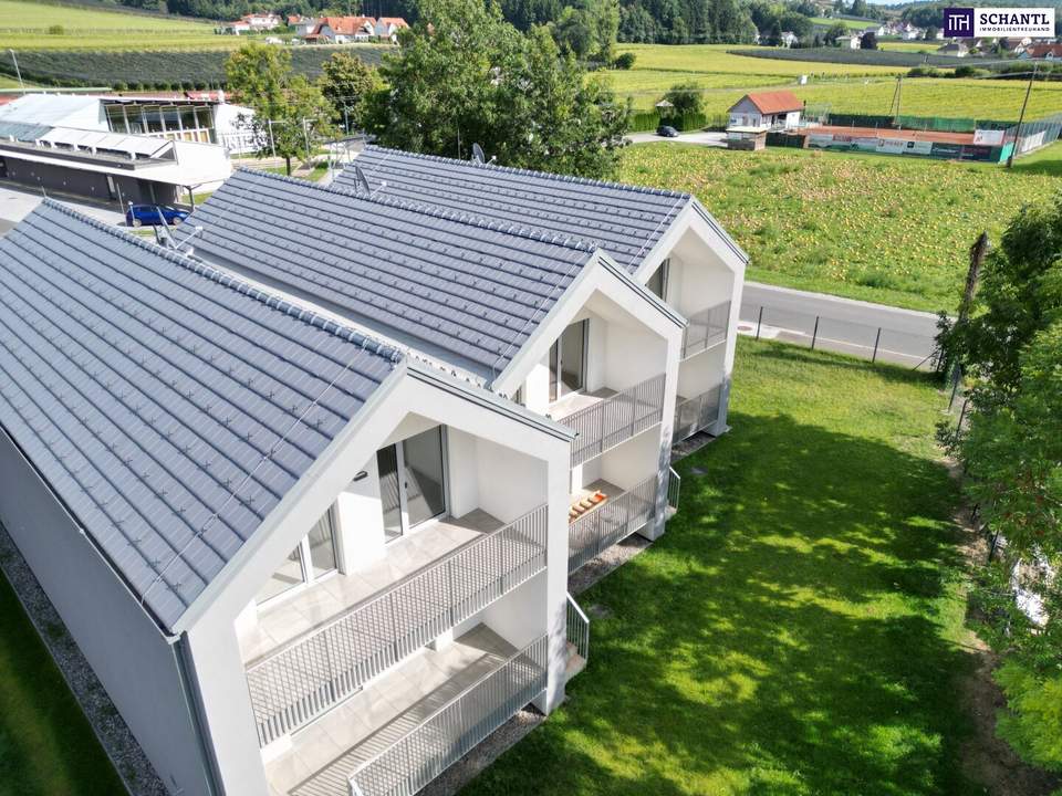 Ankommen. Aufatmen. Im Grünen Zuhause sein. Ein modernes Reihenhaus mit sonnigem Garten &amp; Raum zum Leben.