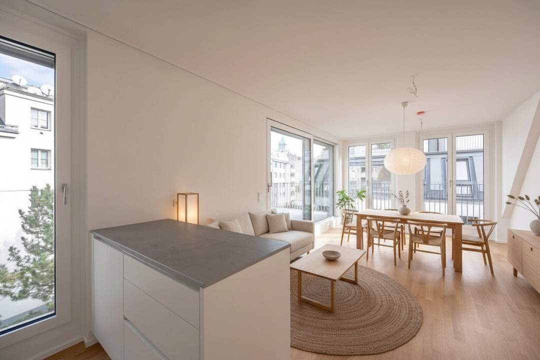 ++MOLLARD 50++ Unique 3-room apartment in the very heart of the city (2/12)!