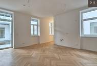 | STILVOLLE ARCHITEKTUR | 3. STOCK | GROSSER BALKON |