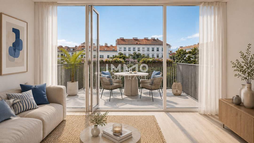 Kompaktes Zweizimmer-Apartment mit perfekter Infrastruktur - Neubau-Erstbezug