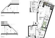 DG-ERSTBEZUG | Atemberaubender Fernblick | Dachterrasse | ca. 3 m Raumhöhe | Fernwärme & Klimaanlage | TG-Stellplatz optional | Nachhaltiges Wohnbauprojekt
