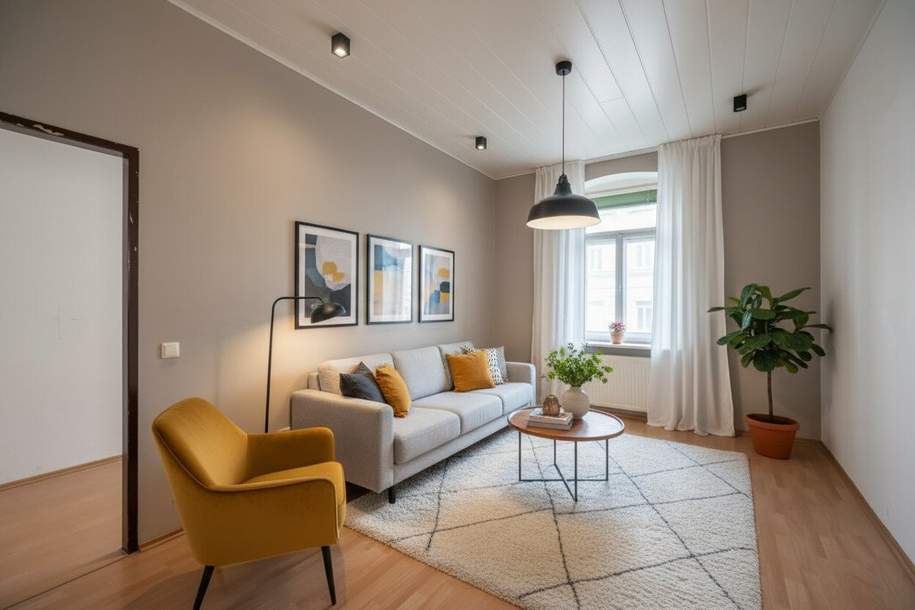 ++NEU++ Sanierungsbedürftige 2-Zimmer Altbau-Wohnung, Wohnung-kauf, 118.890,€, 1160 Wien 16., Ottakring