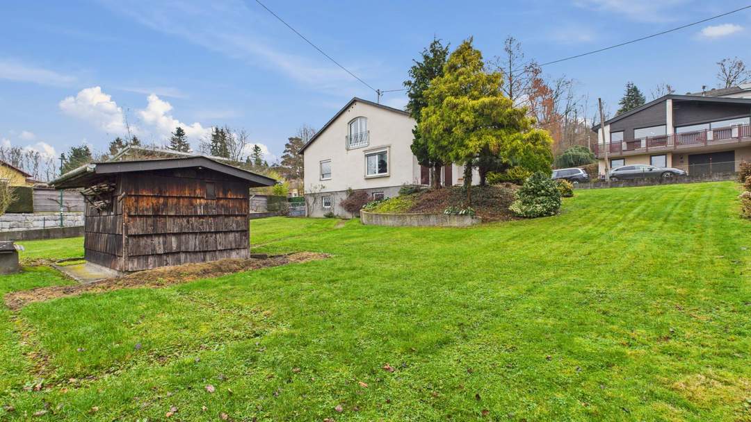 Traumhaftes Grundstück mit Haus in bester Lage in Wilhering