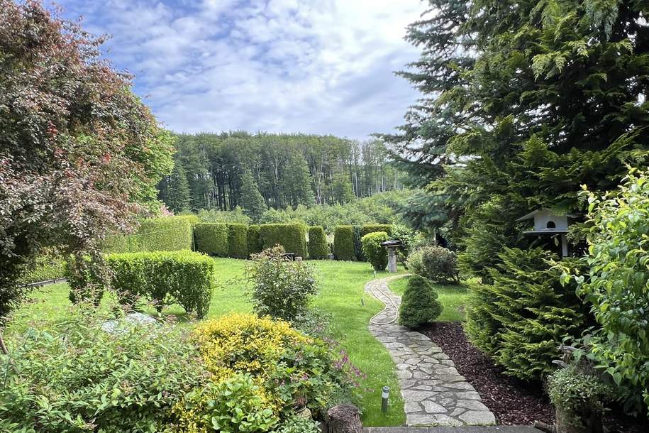 "Baugrundstück mit Altbestand in idyllischer Grünruhelage mit Waldpanorama in Steinriegl - Nähe Weidling", Grund und Boden-kauf, 549.000,€, 3423 Tulln