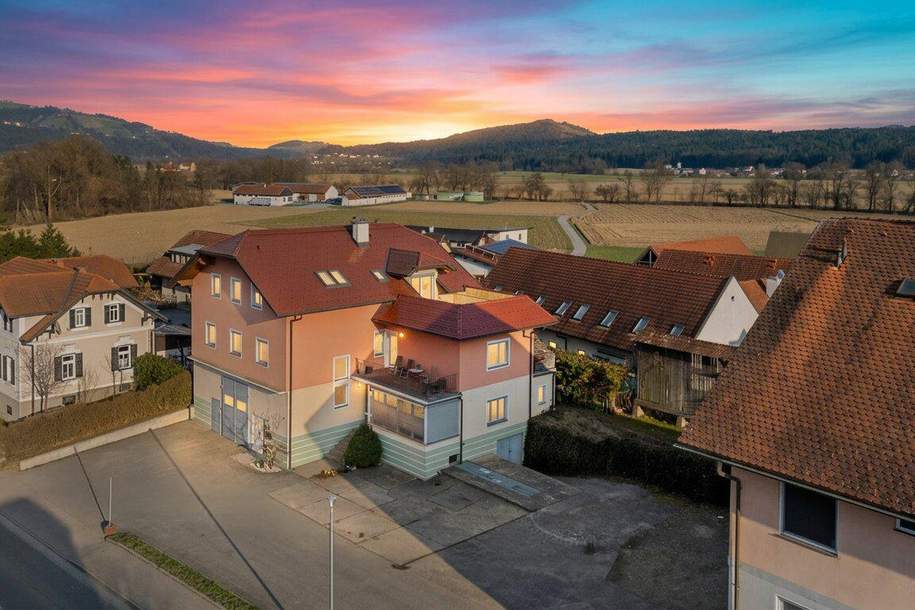 Mehr Volumen für Ihre Ideen! Mehretagen Wohnhaus mit Heimwerkstatt und Einliegerwohnung im Ortskern Gleinstätten, Haus-kauf, 385.000,€, 8443 Leibnitz