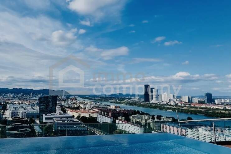 Luxuriöse Wohnung mit 32 m2 großem Balkon und Stadtblick in einem neuen, mehrstöckigen Premiumgebäude + Tiefgaragenplatz! 2. Bezirk. U2, Wohnung-kauf, 950.000,€, 1020 Wien 2., Leopoldstadt