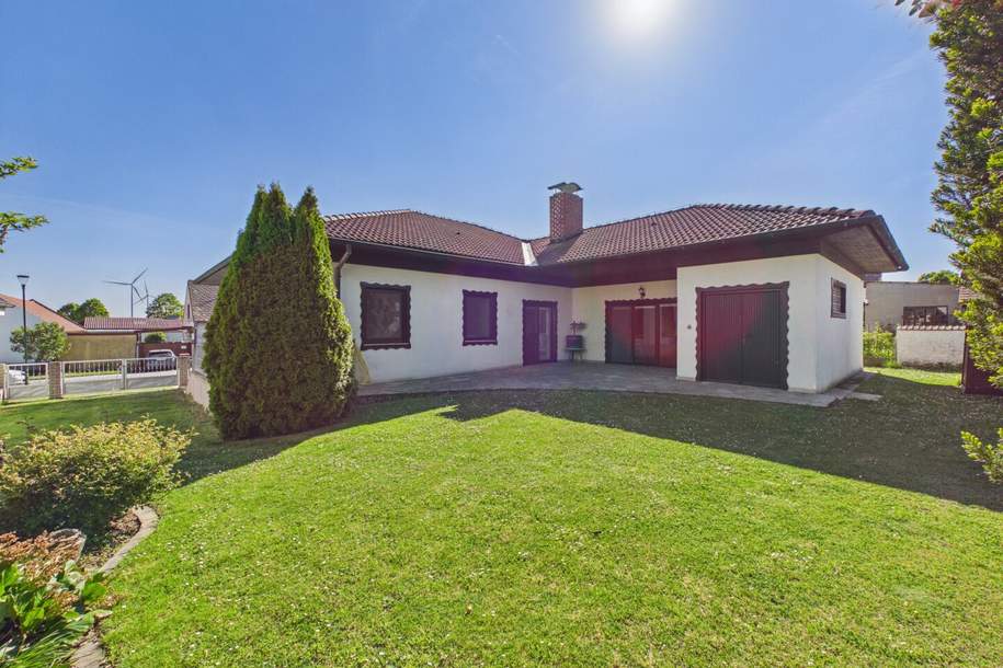 Gepflegtes Einfamilienhaus mit Garten, Garage &amp; Keller in 2413 Berg, Haus-kauf, 299.900,€, 2413 Bruck an der Leitha