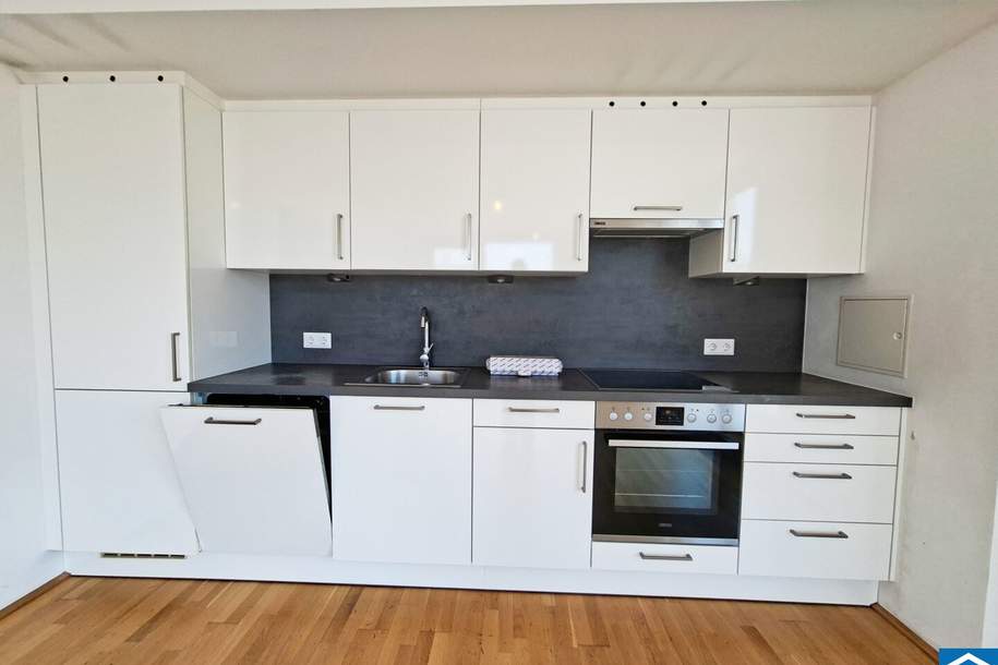 Traumhafte Dachgeschosswohnung mit großzügiger Freifläche!, Wohnung-miete, 1.442,02,€, 1210 Wien 22., Donaustadt