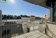 Helle 2-Zimmer-Wohnung mit Südbalkon in ruhiger Innenhoflage nahe der Mariahilfer Straße!