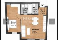 Moderne 2 Zimmer Balkonwohnung mit Top Ausstattung