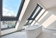 LUXUS-PENTHOUSE DIREKT AM NASCHMARKT! Grandiose Dachterrasse mit traumhaften Wienblick