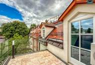 Provisionsfrei: Exklusives Maisonette - Apartment mit Loggia und Terrasse beim Beethoven Museum und Pfarrplatz! Garagen verfügbar!