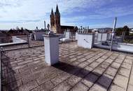 Silbergasse: Klimatisierte DG-Wohnung mit 86m² Terrassenfläche, 4 Zimmern, 2 Bädern !!!