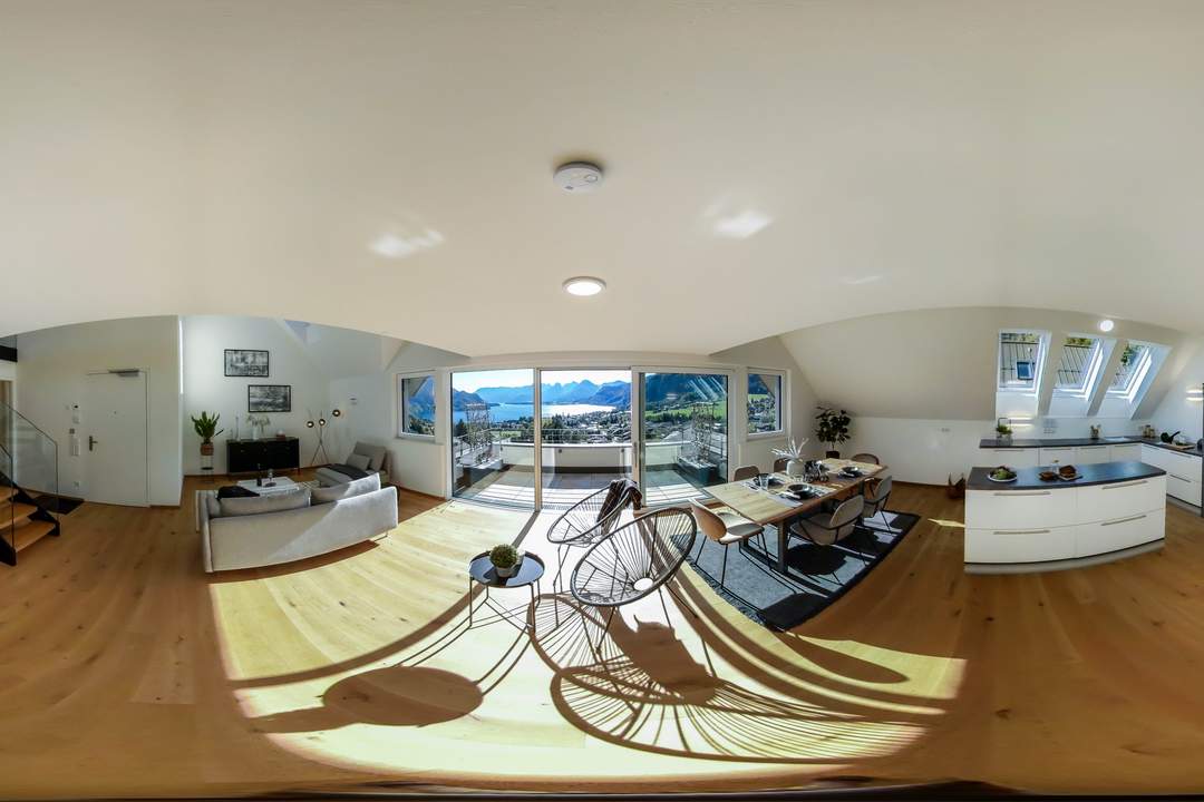 2-3 Zimmer-Galeriewohnung mit atemberaubendem Blick auf den Wolfgangsee