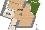 Innenhofseitige Gartenwohnung nahe Wertheimsteinpark und Heiligenstadt