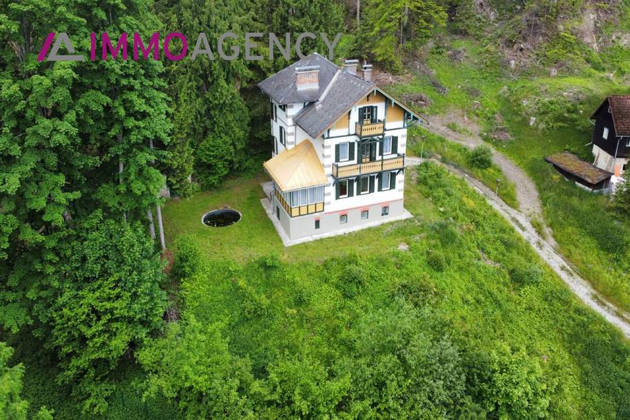 SOLIDE ERBAUTE VILLA - NAHE ZENTRUM AM SEMMERING, Haus-kauf, 680.000,€, 2680 Neunkirchen