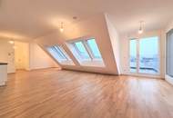 Klimatisierter DG-Wohntraum mit 47,78m² TERRASSENFLÄCHE (5 Terrassen)!