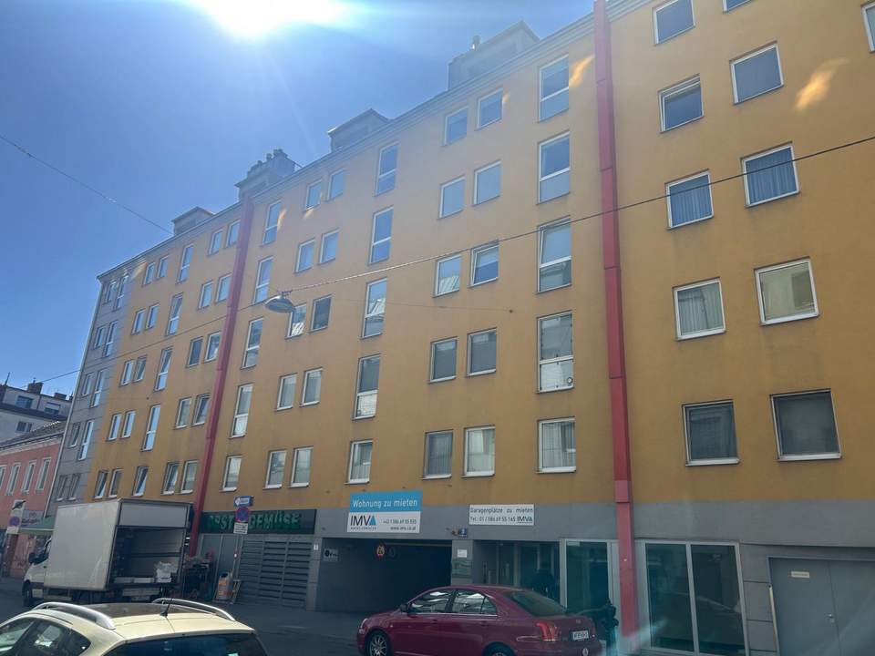 Hofseitige 1-Zimmer-Wohnung mit Balkon