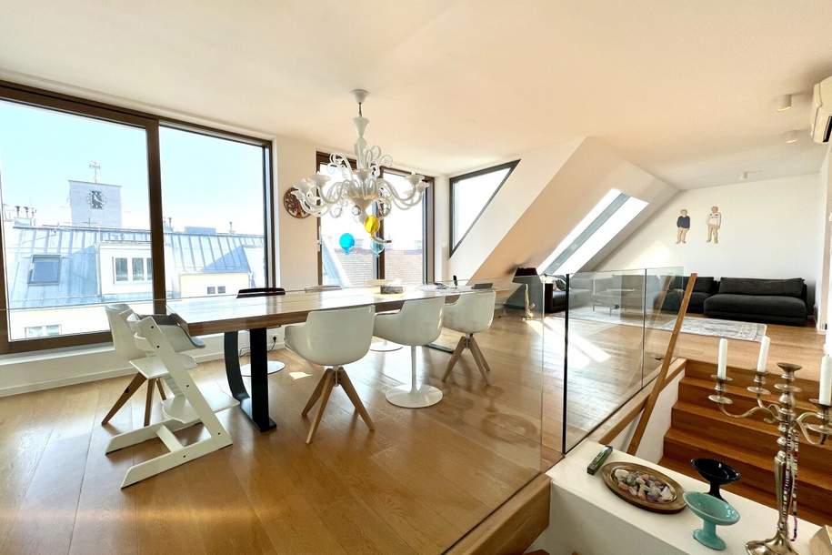 Penthouse der Superlative – Luxus, Design & spektakuläre Dachterrasse mit Sauna, Wohnung-kauf, 3.200.000,€, 1190 Wien 19., Döbling