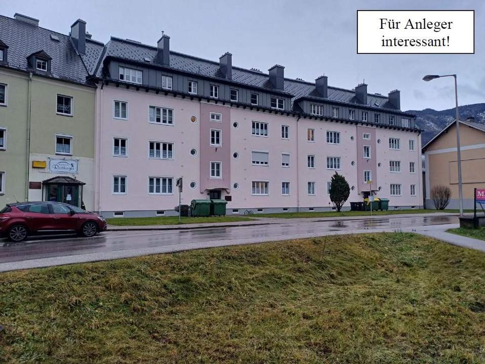 Ebensee - Zentrum! Äußerst gepflegte 65m²-Wohnung im obersten Geschoß - interessant für Anleger!