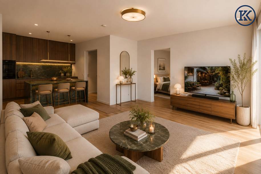 Alte Donau & Donauzentrum ums Eck: Provisionsfreie 3-Zimmer-Wohnung mit Balkon, Wohnung-kauf, 489.500,€, 1210 Wien 22., Donaustadt