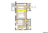 Historische Sommerresidenz | Lichtdurchflutete Wohnung in der Villa Seutter mit 4,4m Raumhöhe | sanierungsbedürftig | ca. 11,96m² Balkon geplant