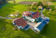 Seltene Gelegenheit! Liegenschaft mit 2 Häusern und Grünlandflächen