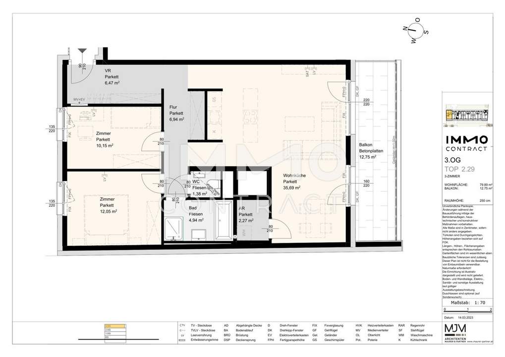 Stock2Live Exklusive Wohneinheiten 42qm - 120qm in Stockerau! _fußläufig zu Schule und Bahnhof!