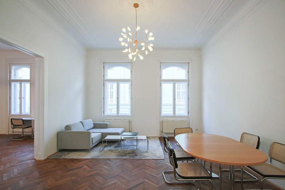 Repräsentatives Wohnen im Stilaltbau mit Balkon, Wohnung-miete, 1.950,00,€, 1190 Wien 19., Döbling